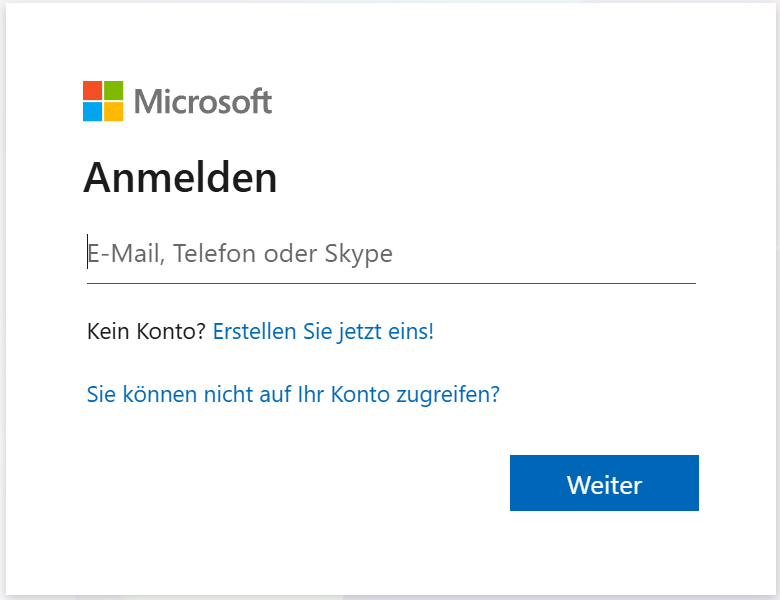 Anmelden